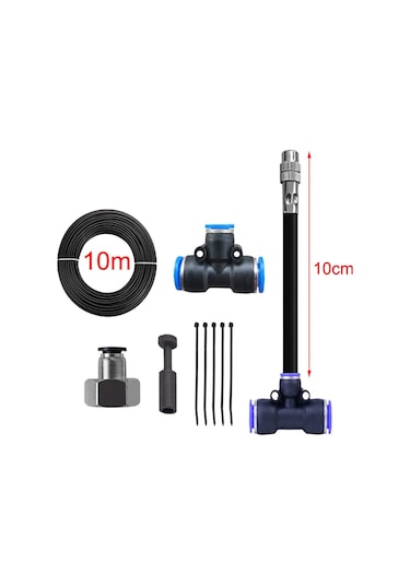 Suntek Magideal Peyzaj Tesisi Sulama Dışında Için Misting Soğutma 10m-boru-10cm-nozul