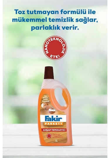 Fakir Parkett Nano Teknolojili Ahşap Temizleyici 1 L