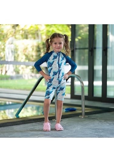 Owli Sunsafe Uv Korumalı Swimsuit Mayo Manta Ray 001