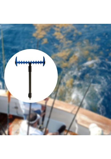 Pazly Balıkçı Çubuk Tutucu Dinlenme Kolu Tip-b Zemin Fişi - Pratik Ve Kolay Kullanım