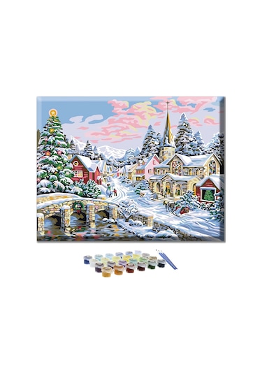 Sayılarla Boyama Kiti Yeni Yıl