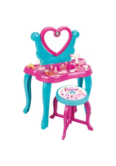 Pilsan Kalp Makyaj Masası Mor 06-047