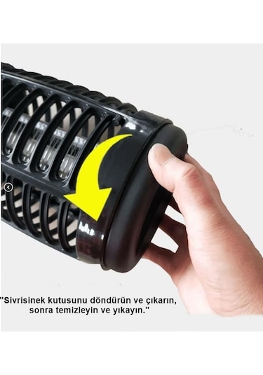 Sivrisinek Karasinek Öldürücü Asılabilir Uv Işıklı Şoklu Lamba-1217