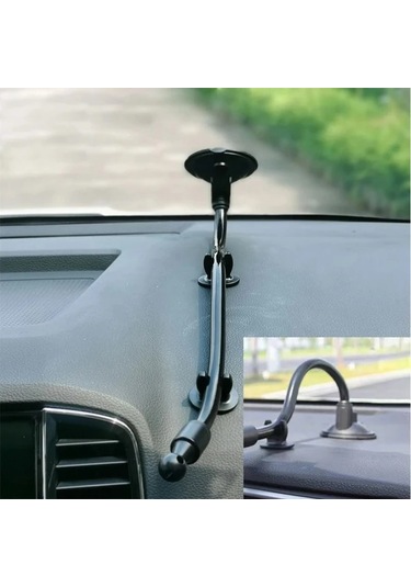 Xuweiwei D Sku 17mm Top Kafa Hortum Emici Taban Araba Cep Telefonu Tablet Tutucu Aksesuarları 4 Uzunluk 1 Adet