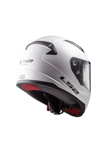 LS2 Rapıd 2 Beyaz  Kapalı Motosiklet Kaskı