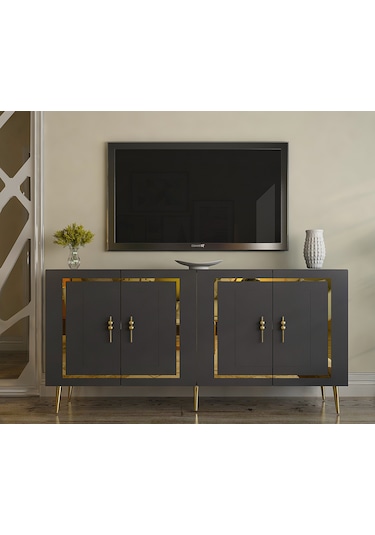 Pıeroct Kb150 Konsol Antrasit-altın