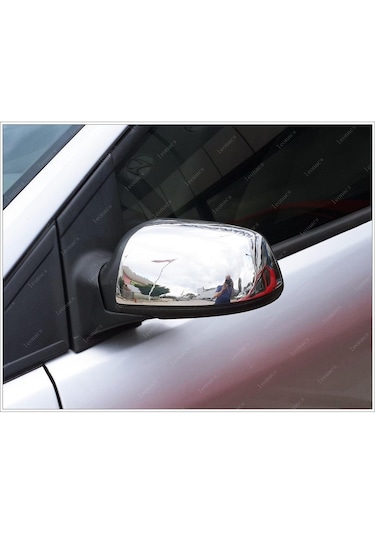 Ebal Otomotiv Ford Fiesta krom ayna kapağı 2 prç 2005-2008 arası P.Çelik