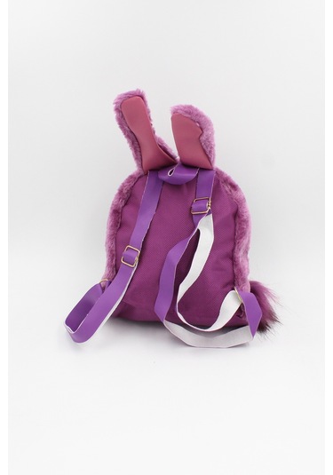 Chantaky 039 3000  Peluş Tavşan Çocuk Sırt Çantası Mor