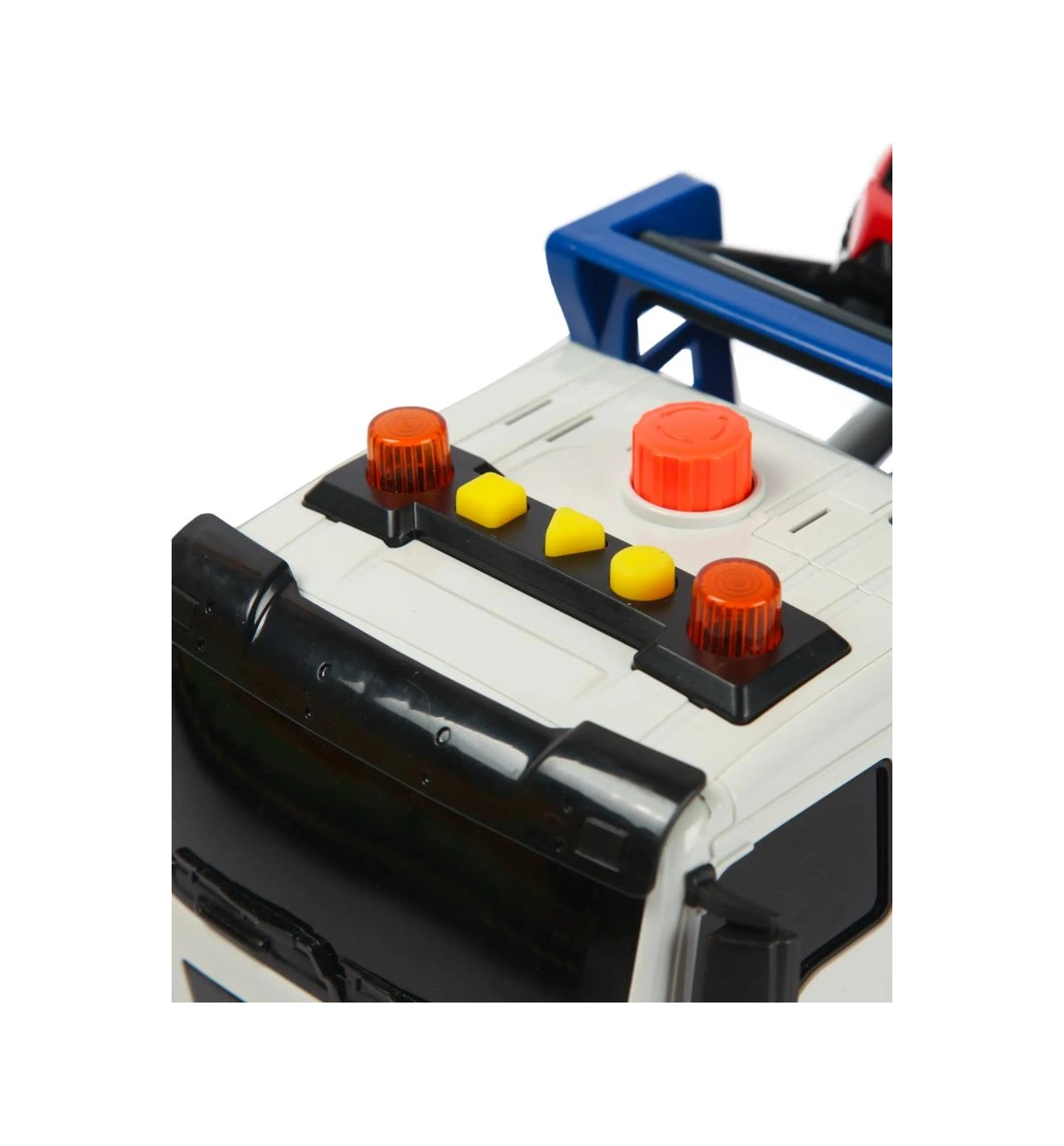 Işıklı Sesli Pilli Araç Taşıyıcı Fonksiyonlu Çekici Oyuncak Kamyon Araba