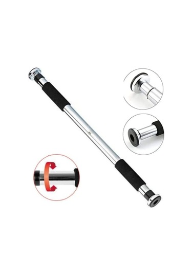 Kapı Veya Koridora Takılıp Ayarlanabilen Demiri Barfiks Aleti Kapı Barfiksi Beyaz