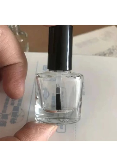 2ml5ml10ml15ml Oje Şişesi Tırnak Jel Boş Fırça İle Şişe Cam Boş Karıştırma Şişesi Tırnak Jel Boş Şişe Konteyner Fuşya Cam