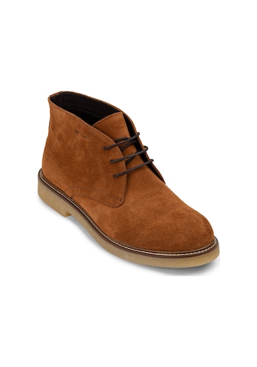Deery Hakiki Süet Tarçın Rengi Erkek Bot - 01295mtrnc01 Tarçın