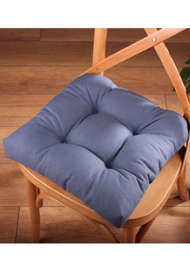 Altınpamuk Altınpamuk Lüx Pofidik Petrol Sandalye Minderi Özel Dikişli Bağcı