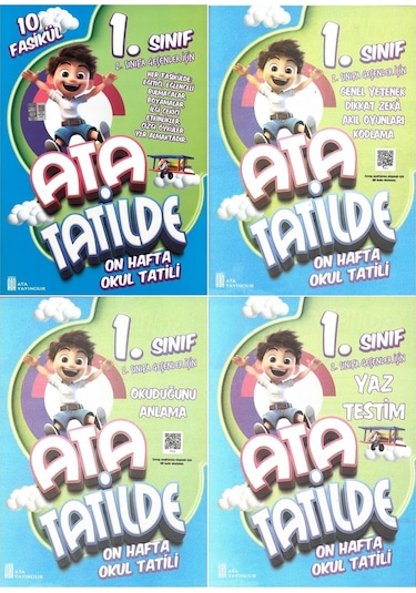 1.sınıftan 2.sınıfa Geçenler İçin Ata Tatilde +10 Lu Hikaye Seti 5