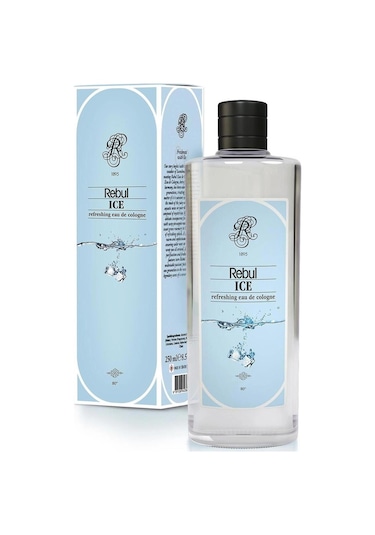 Rebul 80 Derece Ice Kolonya Cam Şişe 250 ML