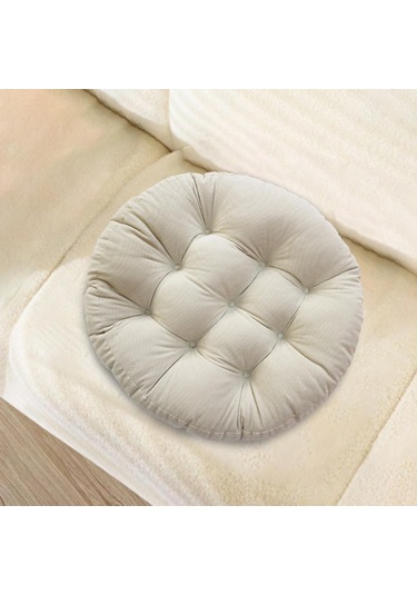 Suntek Büyük Koltuk Minderi 55cmx55cm Ofis Koltuğu Bej Için