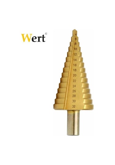 Wert 3501 Kademeli Sac Delgisi Çap 4-32 MM
