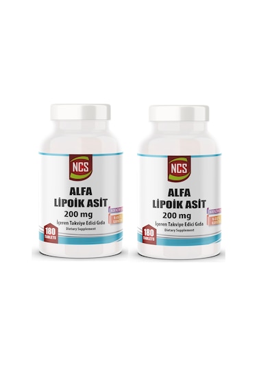 L-carnitine Alpha Lipoic Acid Koenzim Q10 180 Tablet 2 Kutu