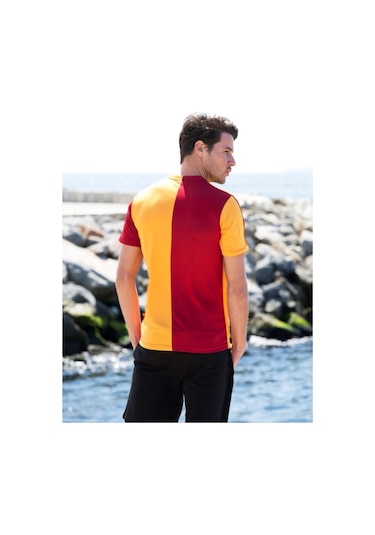 Galatasaray Sarı Kırmızı 4 Yıldızlı Metin Oktay Fan Forma Sarı