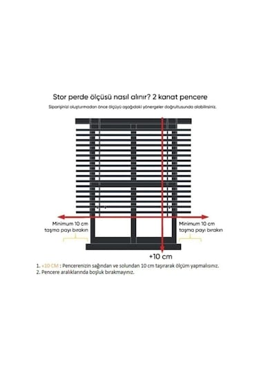 Narinlife Düz Stor Perde Beyaz Modern Güneşlik Stor Perde