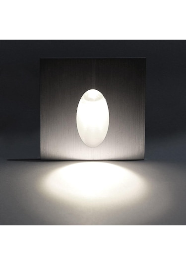 Suntek 1w Led Gömme Duvar Köşe Işık Adım Merdiven Geçit