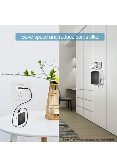 Dianziye Blink Sync Module 2 İçin Df-1005+df3040 Beyaz Tutucu, Açık Ac Çıkışında Kurulum, Matkap Gereksiz, Korumalı Yüksek Montaj Beyaz