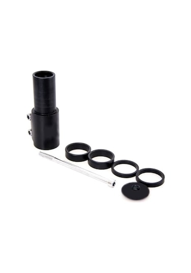 Bisiklet Gidon Yükseltme Aparatı - Direksiyon Yükseltici Siyah