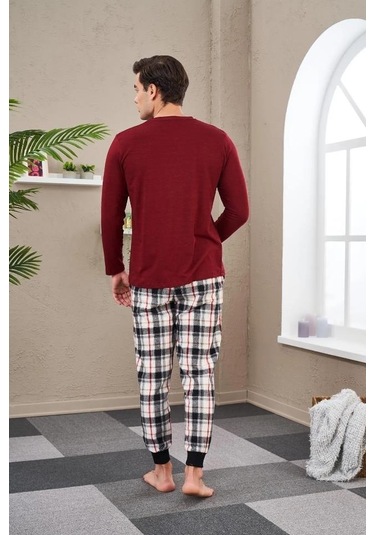 Pjs 23702 Erkek Baskılı Pijama Takım 001