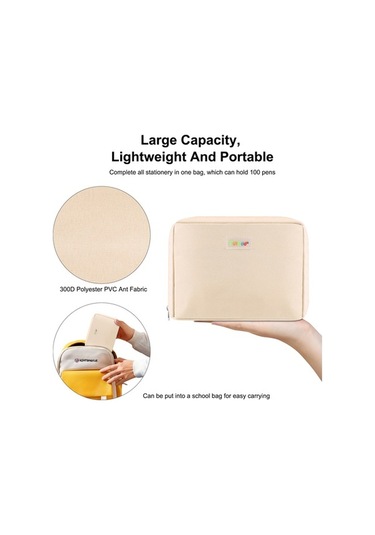 Willowhaven Funadd Grand Kalem Kutusu Kozmetik Çantası 230x170x75mm Kayısı Diğer