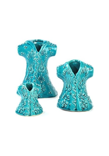 Çini 3'lü Kaftan Takımı