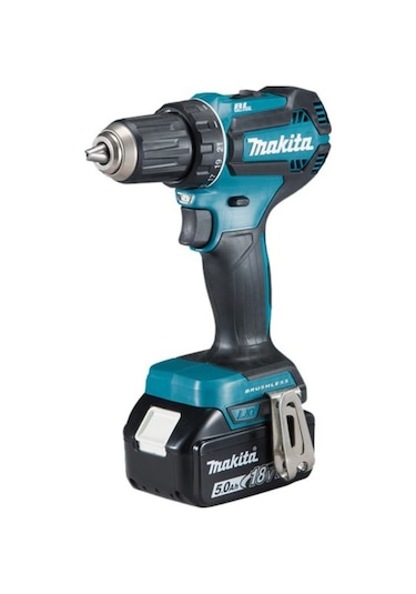 Makita DDF485RTJ 18V 5 Ah Li-ion Çift Akülü Vidalama