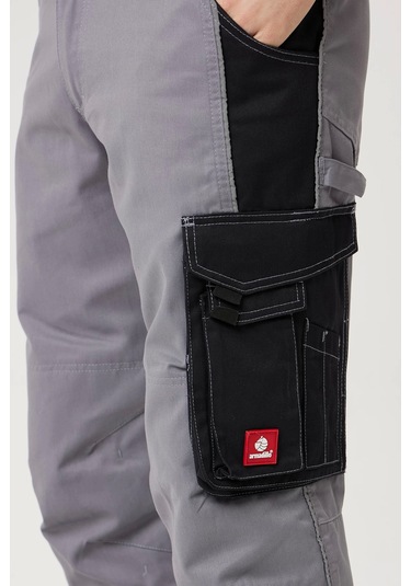 Allium Pantolon İş Ve Outdoor Pantolon Gri-siyah