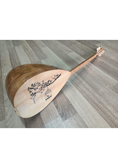 BAĞLAMA ÖZEL DESENLİ TAM SET KISA SAP SAZ