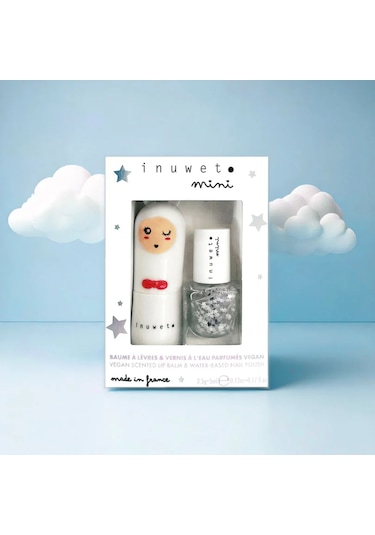 Inuwet Duo White Lip Balm B07 Nailpolish