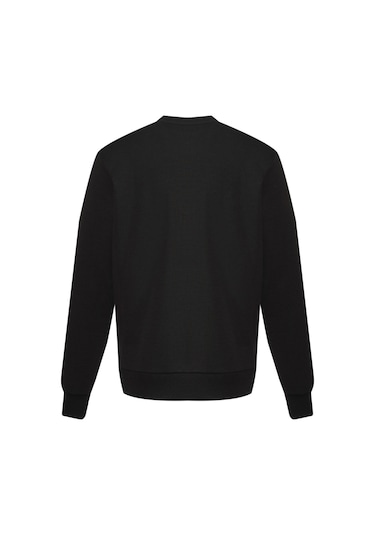 Hummel T-pulse Male Co Regular Crew Neck Sweatshırt 922442-2001 Siyah