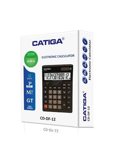 Catiga CD-DF-12 Masaüstü 12 Haneli Hesap Makinesi