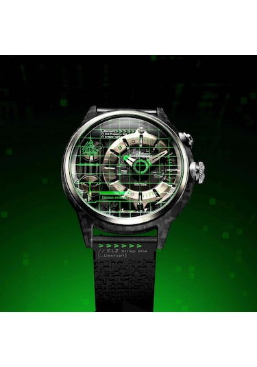 The Electricianz The Crypto Edition Zz-c1c/02-crd 45mm Erkek Kol Saati