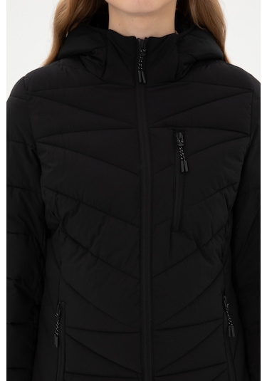 U.S. Polo Assn. Kadın Mont - Siyah 50312004-VR046