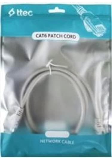 Ttec Kbl-ptch-20cmg Cat6 0.20mt Gri Utp Patch Kablo