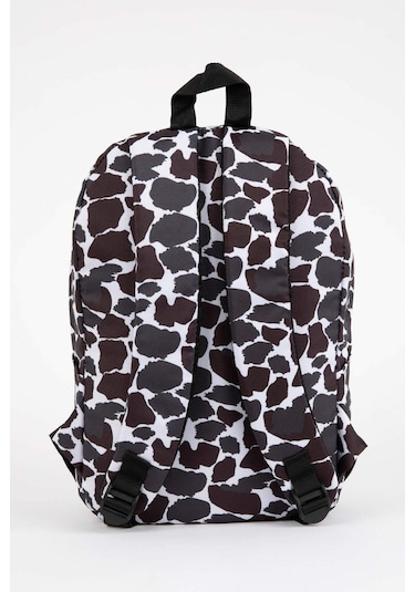 DeFacto Kadın Leopar Desenli Okul Sırt Çantası C5603AXNSKR1