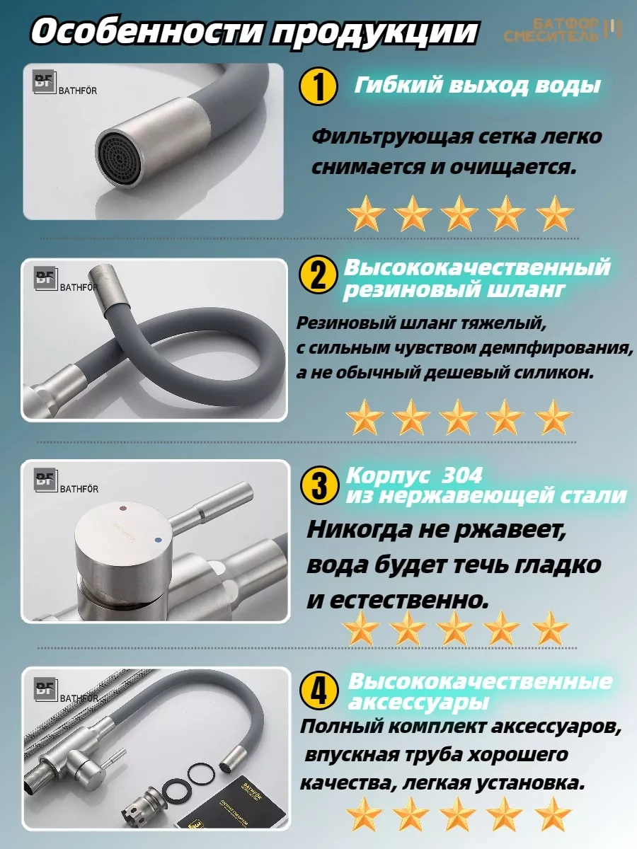 Bathfor Esnek Lüleli Gri Mutfak Bataryası 196533254 Gri