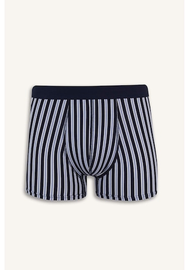 DeFacto Regular Fit Çizgili 3'lü Boxer E7203AX25SMNV135