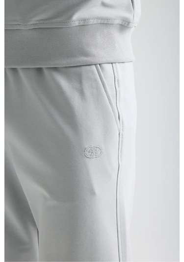 Shooter Sportswear Elit Class Füme Erkek Eşofman Takımı Mevsimlik Kapüşonlu Manşetli Rahat Kalıp Gri