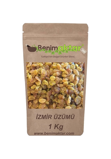 BenimAktar Çekirdeksiz İzmir Üzüm 1 KG