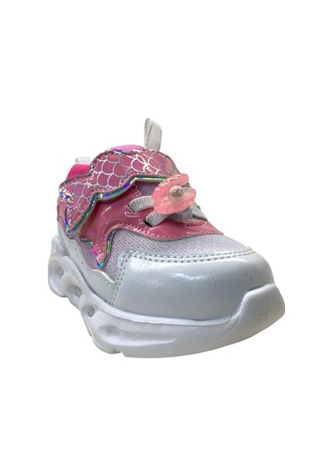 Cool Arıa Kız Bebek Işıklı Rahat Sneaker Pudra