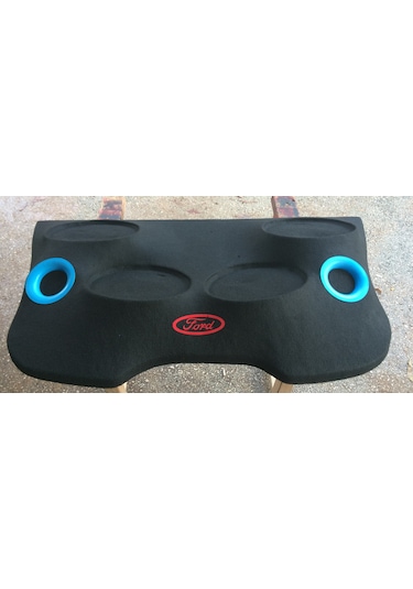 Ford Focus 1 Hacbek 4lü oval hoparlör Pandizot Polyesterli 2 Portlu Kabartmalı  Başlığı