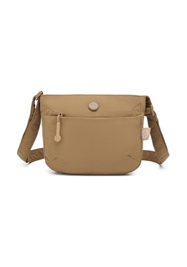 Smart Bags Mikro Poly Kumaş Postacı Kadın Çantası 3340 Kahve