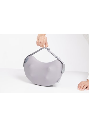 Skg T1-2 Pro Masaj Yastığı, Termoterapi-ısı Terapisi, Bel, Kalça, Sırt, Omuz Boyun Masaj Aleti Gri