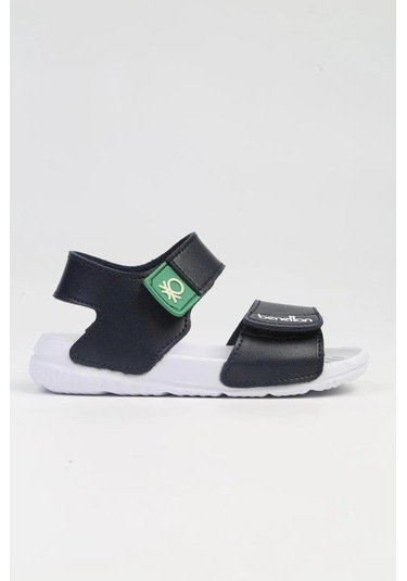 Benetton Bn-1252 Unisex Çocuk Bebe Ortopedik Günlük Sandalet Siyah