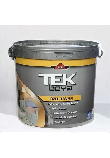 Tek Boya Tavan Boyası Beyaz 10 KG